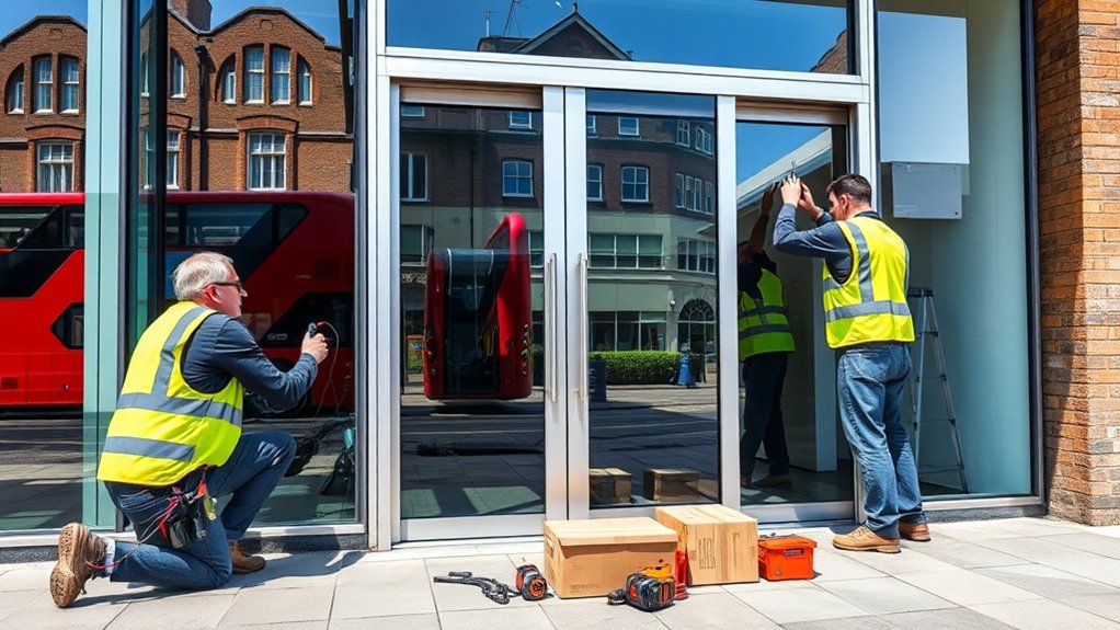 Automatic Door Installation Thamesmead