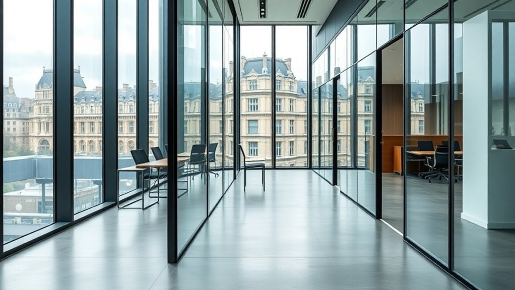Glass Partitions Thamesmead
