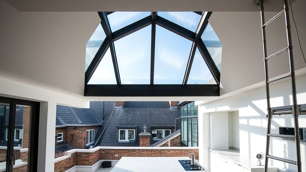 Roof Lantern Installation Thamesmead
