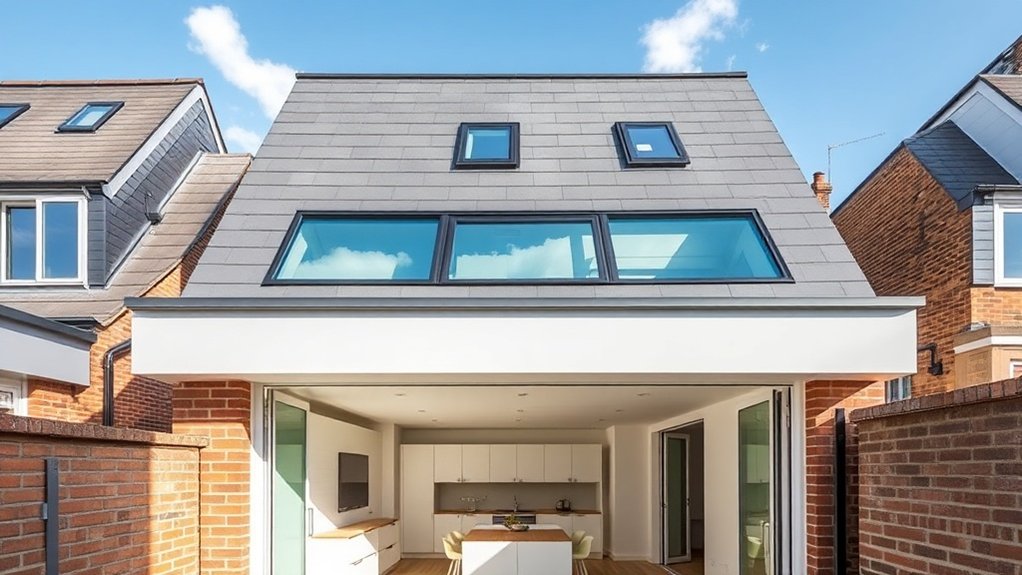 Solid Roof Glazing Thamesmead
